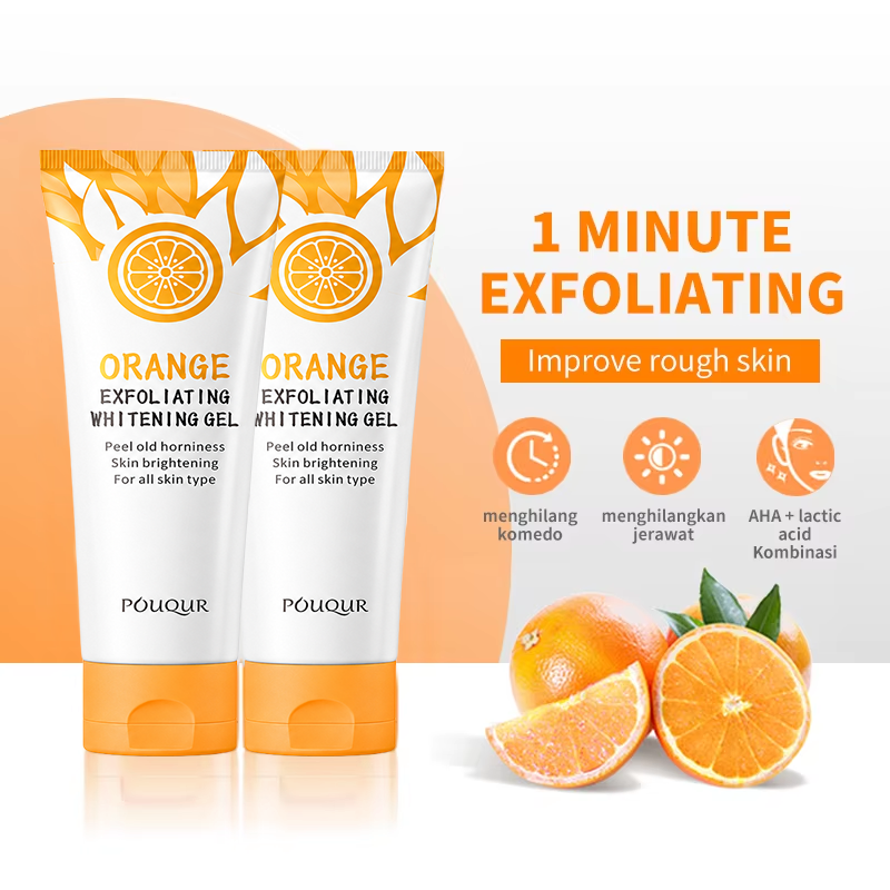 Luxury Skincare Brands - Turuncu Peeling Jeli Ölü Nokta Sökücü
