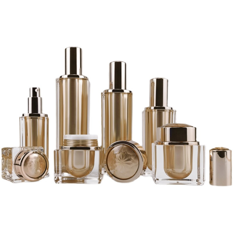 Yüksek dereceli akrilik altın  - Luxury Skincare Packaging incelemesi ve fiyatı