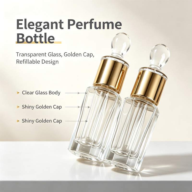 12ml Cam Damlalıklı Şişe Uçucu - Luxury Skincare Packaging incelemesi ve fiyatı