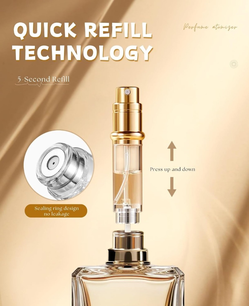 Parfüm Atomizer Seyahat Şişesi - Luxury Skincare Packaging incelemesi ve fiyatı