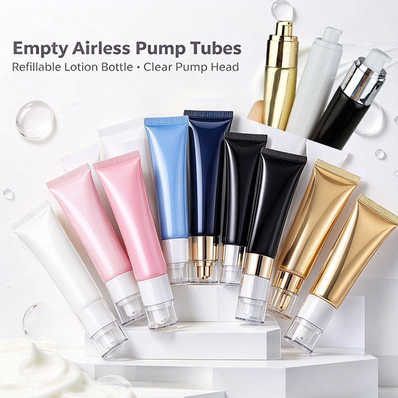 20/30/50 adet 50 ml Boş Losyon - Luxury Skincare Packaging incelemesi ve fiyatı