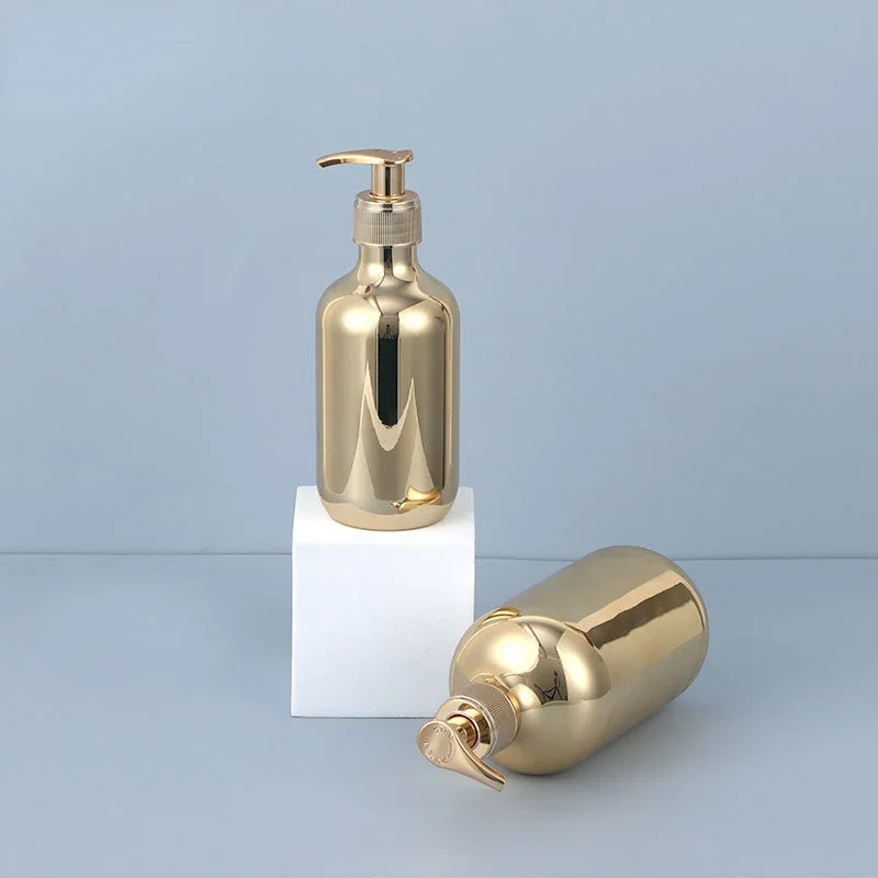 500ml galvanik altın gümüş gül - Luxury Skincare Packaging incelemesi ve fiyatı